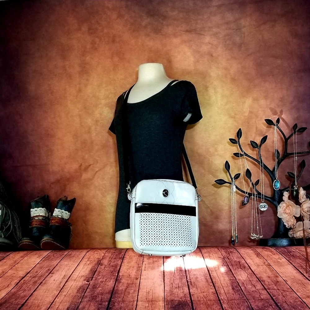 Handmade Patent Leather Shoulder bag